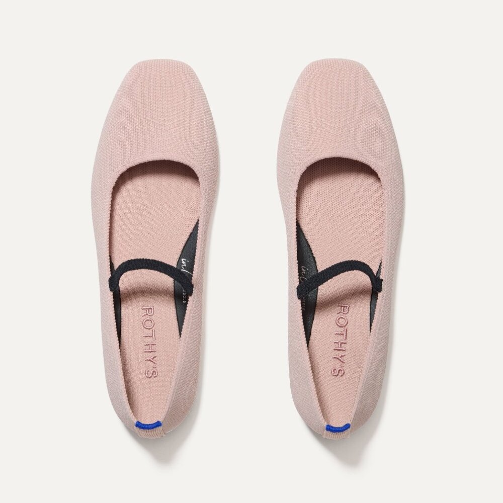 Rothy's The Max Square Mary Jane - Ballerina Size 7.5